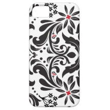StellaRoot Capulet Floral Prep Damask Pattern iPhone 5 Cases