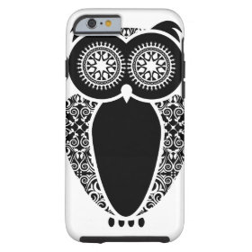 StellaRoot Hootie Owl Damask Tough iPhone 6 Case