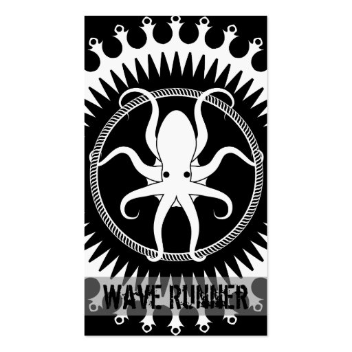 StellaRoot Octopus Cracken Pattern Business Card