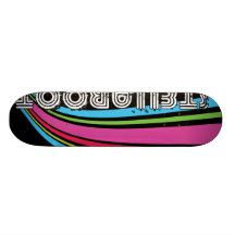 StellaRoot Wave Pink Skate Board Deck