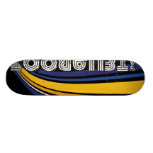 StellaRoot Wavy Blue Skateboard Decks