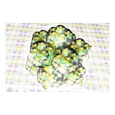 Stellated Dodecahedron Fractal Print by BruceRawles
