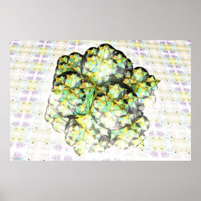 Stellated Dodecahedron Fractal Print by BruceRawles