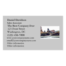 Steller Sea Lions Business Card Template
