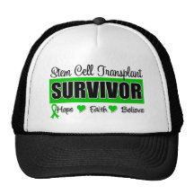 Stem Cell Transplant Survivor Badge Trucker Hat