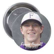 StembridgeW2007Mug, Furman Baseball, 2006-2007 Pinback Button