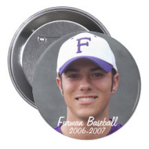 StembridgeW2007Mug, Furman Baseball, 2006-2007 Pinback Button