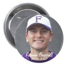 StembridgeW2007Mug, Furman Baseball, 2006-2007 Pinback Button