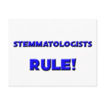 Stemmatologists Rule! postcards