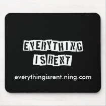 Stencil Letters Mousepad