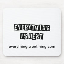 Stencil Letters Mousepad by rentheadperson Stencil Letters Mousepad