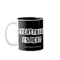 Stencil Letters Mug by rentheadperson Stencil Letters Mug