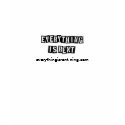 Stencil Letters T-Shirt by rentheadperson Stencil Letters T-Shirt