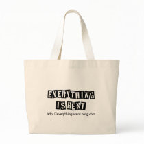 Stencil Letters Tote Canvas Bags