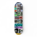 Stencil Mayhem skateboards by badmonkey Stencil Mayhem skateboards