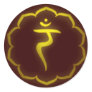 "Stenciled" 3rd Chakra - Manipura Stickers
