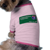 Stenography Next Exit pet clothing