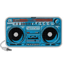 stenSOUL Ghetto Blaster Blue speakers
