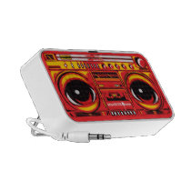 stenSOUL Ghetto Blaster RED EYEZ speakers
