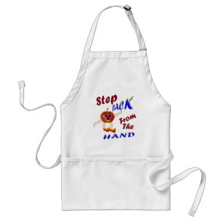 Step Back From The Hand apron