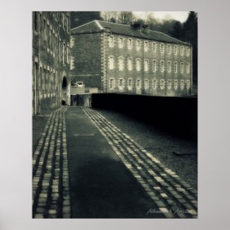 Step Back in Time - Streets of New Lanark print