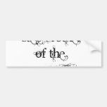 Step Brother of the Groom Bumper Sticker