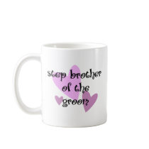 Step Brother of the Groom mugs