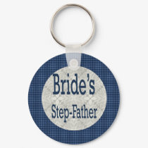 Step-Father Of The Bride Keychain by weddingpartygifts Step-Father Of The Bride Keychain