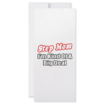 Step Mom...Big Deal rack cards by Step_Mom_Shirts Step Mom...Big Deal rack cards
