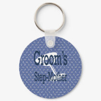 Step-Mother Of The Groom Keychain by weddingpartygifts Step-Mother Of The Groom Keychain