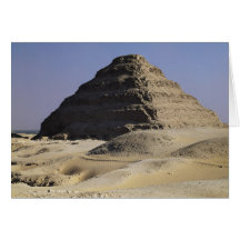 Step pyramid of King Djoser  Old Kingdom Card