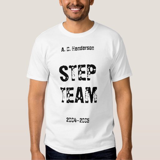 step set go t shirt