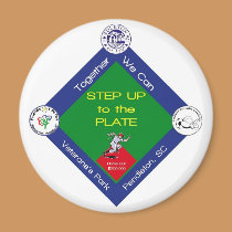 Step Up To The Plate Magnet magnets
