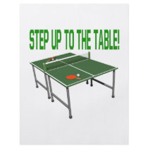 Step Up To The Table Flyer