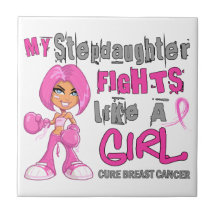 Stepdaughter Fights Like Girl Breast Cancer 42.9.p Tile