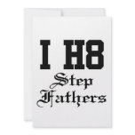 stepfathers custom invitations