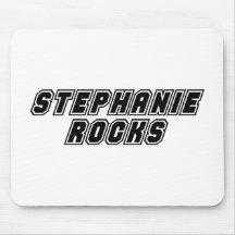 Stephanie Rocks Mouse Pads