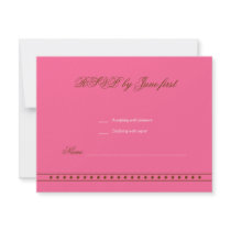 Stephanie Tess Bat Mitzvah Invitation RSVP