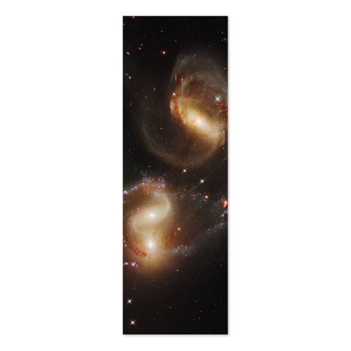 Stephan's Quintet Galaxies (Hubble Telescope) Business Card (front side)