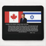 Stephen Harper Speaks About Israel Mousepad