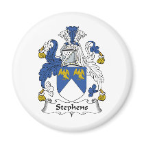 Stephens Family Crest magnets by coatsofarms Stephens Family Crest magnets
