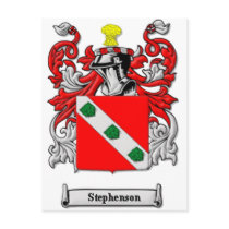 Stephenson Family Coat of Arms postcards by riptonp Stephenson Family Coat of Arms postcards