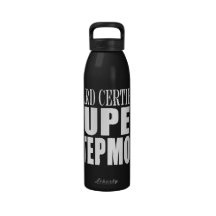 Stepmothers Birthdays Christmas : Super Stepmom Drinking Bottle