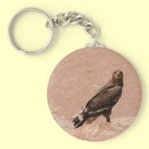 Steppe Eagle, Aquila nipalensis, Steppenadler keychains
