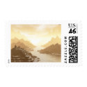 Stepped Mountains #2 postage