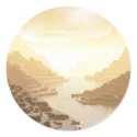 Stepped Mountains #2 stickers