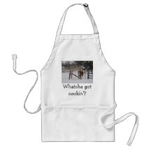 Stepper In The Snow Aprons