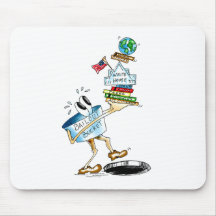 Stepping into Black Hole Mouse Mat