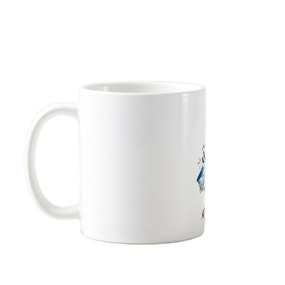 Stepping into Black Hole mugs