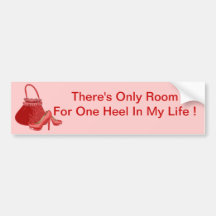 Stepping Out Bumper Stickers